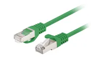 PATCHCORD CAT.6 FTP 0.5M GREEN FLUKE PASSED 10-PACK