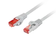 PATCHCORD CAT.6 S/FTP LSZH CU 0.25M GREY FLUKE PASSED