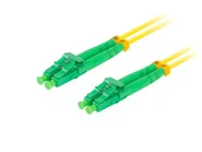 FIBER OPTIC PATCHCORD SM LC/APC-LC/APC DUPLEX 2M LSZH G657A1 3.0MM YELLOW