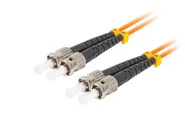 FIBER OPTIC PATCHCORD MM ST/UPC-ST/UPC DUPLEX 15M LSZH OM2 50/125 3.0MM ORANGE