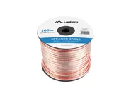 SPEAKER CABLE 2X4.0MM2 100M TRANSPARENT