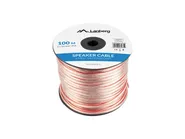 SPEAKER CABLE 2X1.0MM2 100M TRANSPARENT
