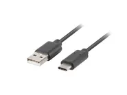 USB-C(M)->USB-A(M) 2.0 CABLE 1M BLACK QC 3.0