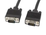VGA M/M CABLE 3M DUAL-SHIELDED FERRITE BLACK