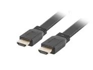 HDMI M/M V2.0 CABLE 1.8M 4K BLACK FLAT