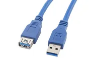 USB-A M/F 3.0 CABLE 1.8M BLUE