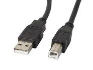 USB-A(M)->USB-B(M) 2.0 CABLE 0.5M BLACK