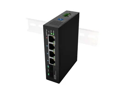 SWITCH LIGHT INDUSTRIALPOE 1XBT 3XAT 2XSFP DIN UNMANAGMENT GIGABIT ETHERNET