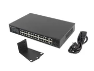 SWITCH 24X 1GB POE+/2X GB 2X SFP RACK 19" GIGABIT ETHERNET 250W