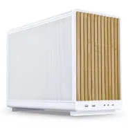 Lian Li Dan Case A3- mATX Wood edition - Chassi - Minitower - Vit