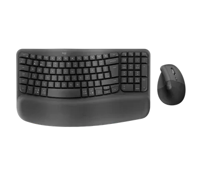 Wave Keys and Lift Combo - Graphite - Engelska Storbritannien (QWERTY)