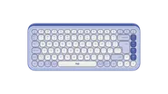POP Icon Keys - Lila och naturvit - Engelska internationellt (QWERTY)