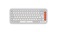 POP Icon Keys - Naturvit och orange - Spanska (QWERTY)