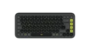 POP Icon Keys - Grafitgrå och grönt - Tyska (QWERTZ)