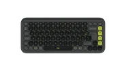 POP Icon Keys - Grafitgrå och grönt - Franska (AZERTY)