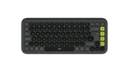 POP Icon Keys - Grafitgrå och grönt - Spanska (QWERTY)