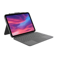 Combo Touch for iPad - Oxford Grey - Schweiziska (QWERTZ)