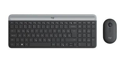 Den tunna trådlösa tangentbords- och muskombinationen MK470 - Graphite - Kroatiska/slovenska (QWERTZ/QWERTY)