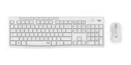 MK295 Silent Wireless Combo - Off-white - Danska/norska/svenska/finska (QWERTY)