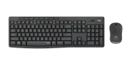MK295 Silent Wireless Combo - Grafitgrå - Danska/norska/svenska/finska (QWERTY)