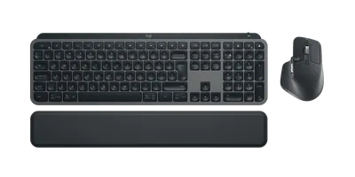 MX Keys S Combo - Grafitgrå - Engelska internationellt (QWERTY)