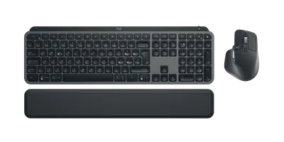 MX Keys S Combo - Grafitgrå - Italienska (QWERTY)