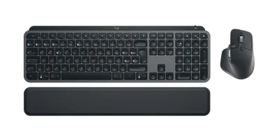 MX Keys S Combo - Grafitgrå - Spanska (QWERTY)