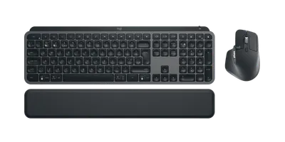 MX Keys S Combo - Grafitgrå - Engelska Storbritannien (QWERTY)
