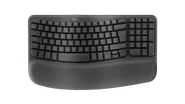 Wave Keys - Grafitgrå - Engelska internationellt (QWERTY)