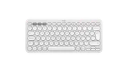 Pebble Keys 2 K380s - Vita nyanser - Engelska internationellt (QWERTY)