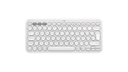 Pebble Keys 2 K380s - Vita nyanser - Spanska (QWERTY)