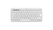 Pebble Keys 2 K380s - Vita nyanser - Danska/norska/svenska/finska (QWERTY)