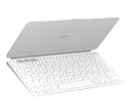 Keys-To-Go 2 for iPad - Pale Gray - Engelska internationellt (QWERTY)