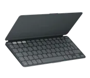 Keys-To-Go 2 for iPad - Grafitgrå - Spanska (QWERTY)