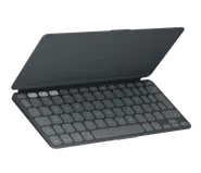Keys-To-Go 2 for iPad - Grafitgrå - Engelska Storbritannien (QWERTY)