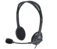 H111 – stereoheadset - Svart