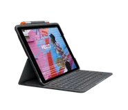 Slim Folio - Grafitgrå - Engelska Storbritannien (QWERTY)