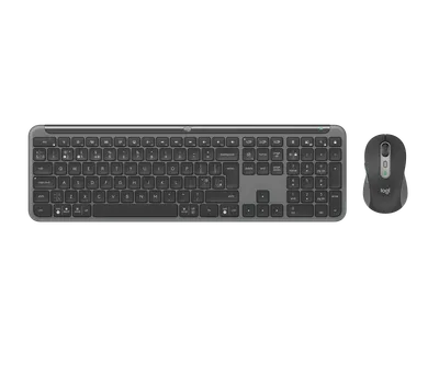 Signature Slim Combo MK950 - Grafitgrå - Engelska Storbritannien (QWERTY)