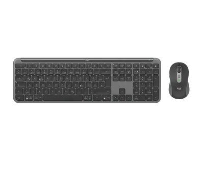 Signature Slim Combo MK950 - Grafitgrå - Tyska (QWERTZ)