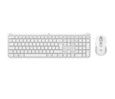 Signature Slim Combo MK950 - Off-white - Engelska internationellt (QWERTY)