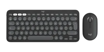 Pebble 2 Combo for Mac - Grafitgrå nyanser - Franska (AZERTY)