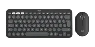 Pebble 2 Combo for Mac - Grafitgrå nyanser - Engelska internationellt (QWERTY)