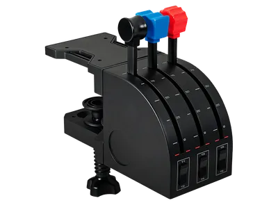 Flight Throttle Quadrant - Svart