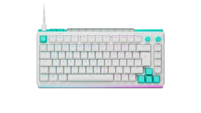 G512 X 75 - Vit - Tyska (QWERTZ)