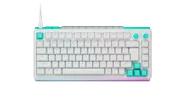 G512 X 75 - Vit - Engelska internationellt (QWERTY)