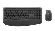 Signature Comfort Plus Combo MK880 - Grafitgrå - Engelska internationellt (QWERTY)