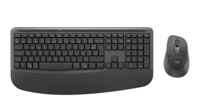 Signature Comfort Plus Combo MK880 - Grafitgrå - Franska (AZERTY)