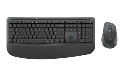 Signature Comfort Plus Combo MK880 - Grafitgrå - Belgiska (AZERTY)