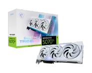 GeForce RTX™ 5070 Ti 16G GAMING TRIO OC WHITE