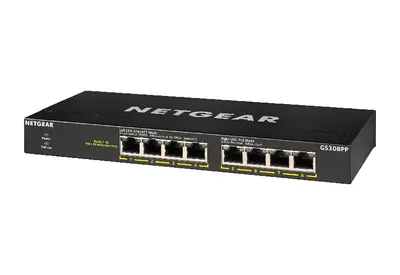 Unmanaged PoE+ Essentials Switch (GS308PP)